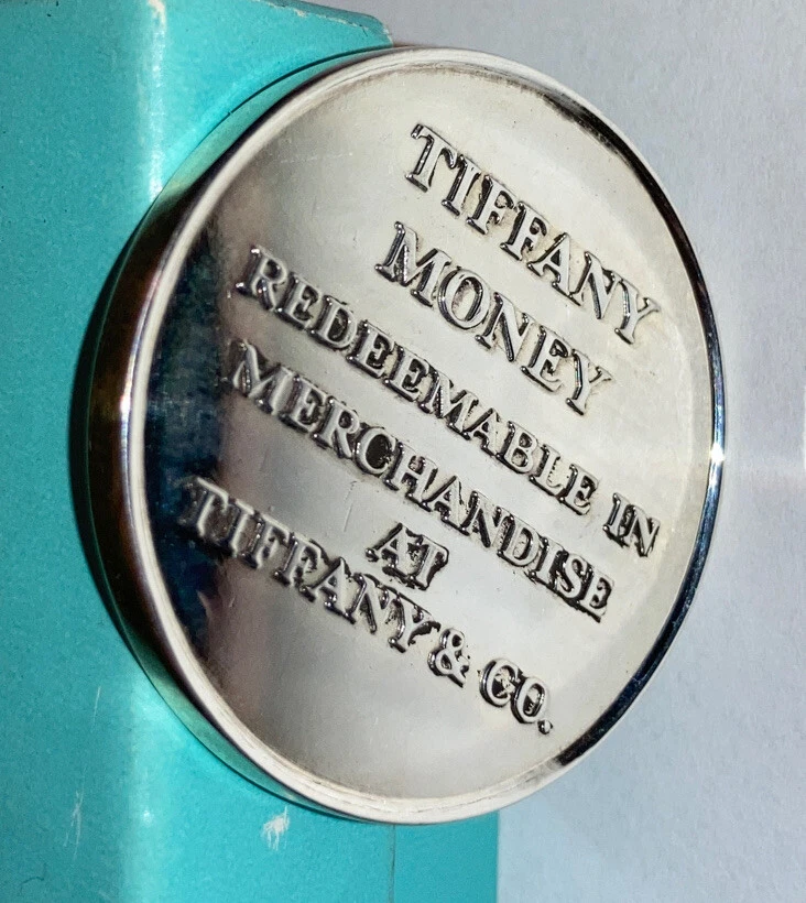ティファニー 銀貨 25ドル マネーコイン 925 TIFFANY&Co. ティファニー TIFFANY&amp;amp;Co. メダル