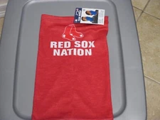 BOSTON RED SOX "MULTI USE" FAN HEAD WRAP (15X9) NWT RED SOX NATION MULTIPLE USE