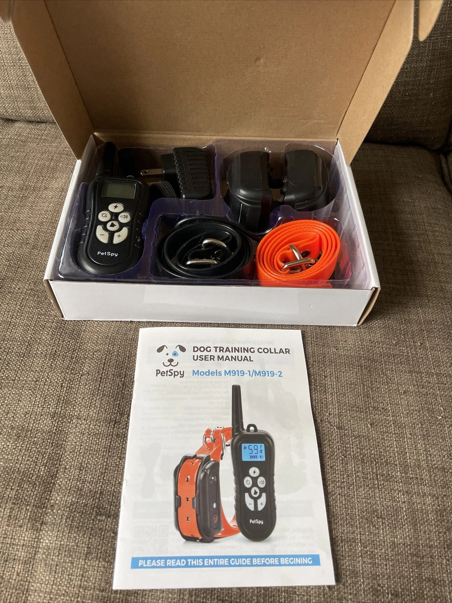 Petspy m919 premium clearance dog training collar