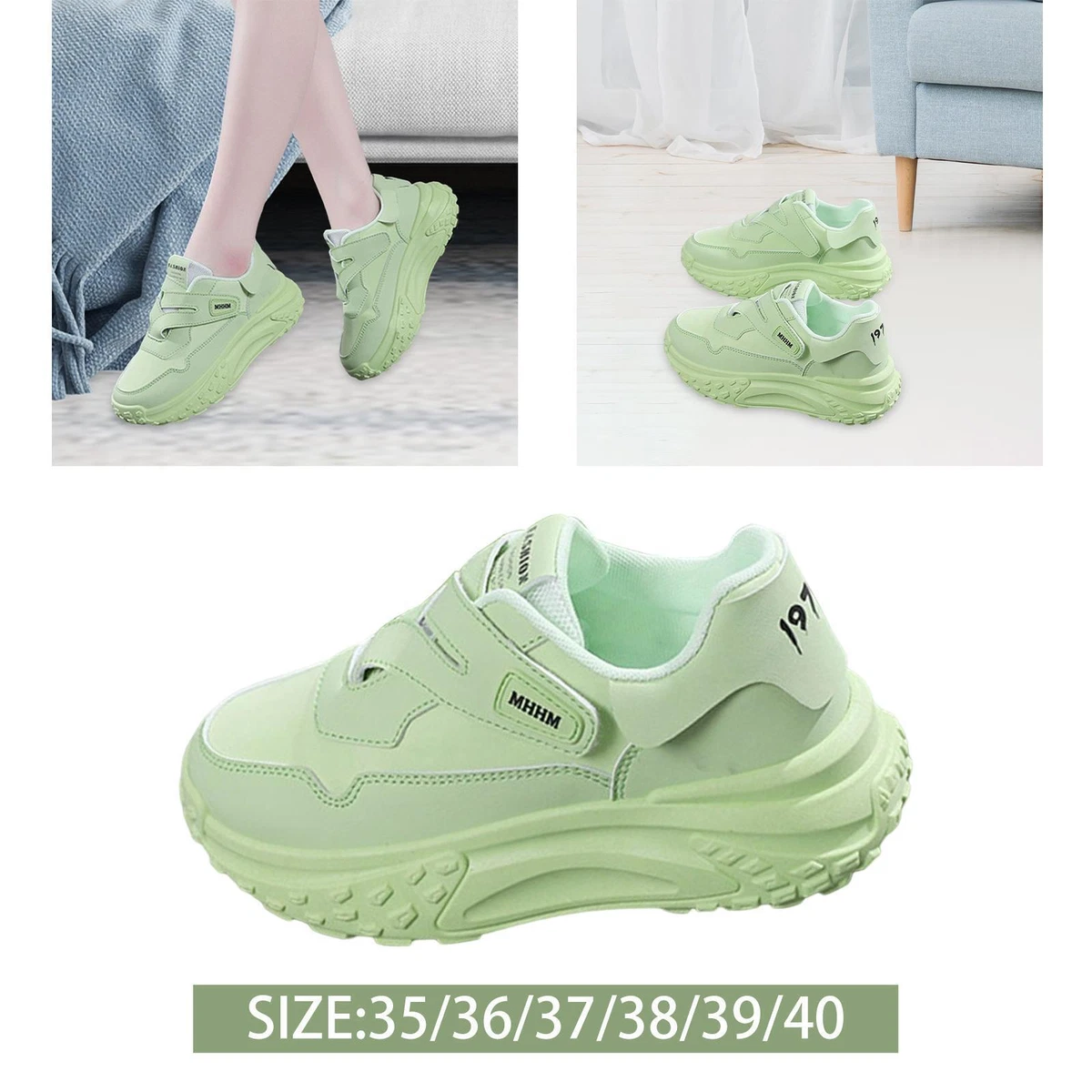 Womenu0026#039;s Hiking Shoes Casual Sneakers Versatile PU Upper Breathable  Sneakers | eBay