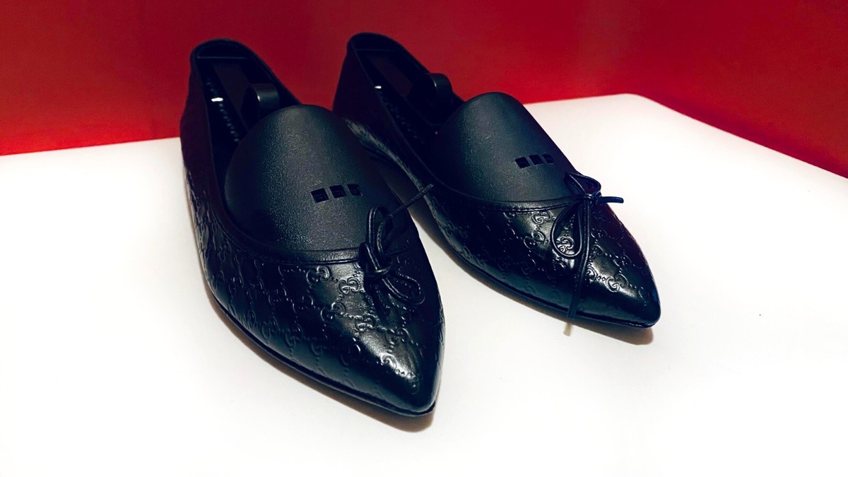 GUCCI ローファー 黒 イタリア製 Gucci Black Leather Loafer Women's Size 37 Brand New | eBay
