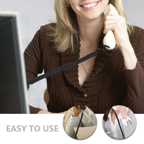 3 szt. Przewody telefoniczne Przewód telefoniczny Kabel telefoniczny Zwinięty przewód telefoniczny - Zdjęcie 2 z 12