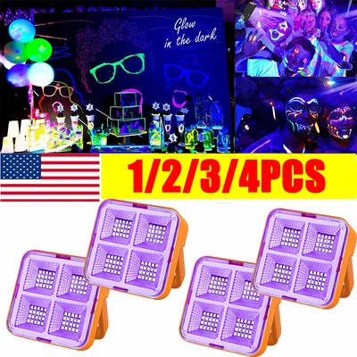 Portable UV Flashlight Black Light 4000 mAh Rechargeable Battery,80LED 395 nM.