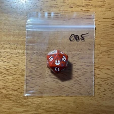 🎲 MTG d20 Spindown 20-sided Life Counter die dice Born of the Gods BNG Red