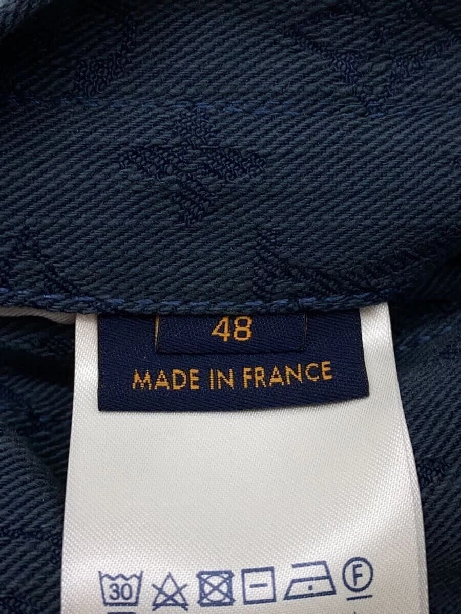 LOUIS VUITTON（LV） Giacca denim LOUIS VUITTON altro monogramma 48 cotone blu navy modello totale usata