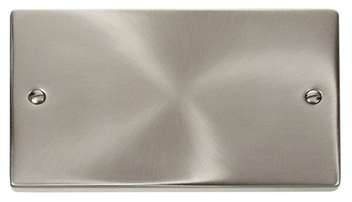 Click Deco Satin Chrome White Insert Socket & Switches Range - Picture 36 of 44