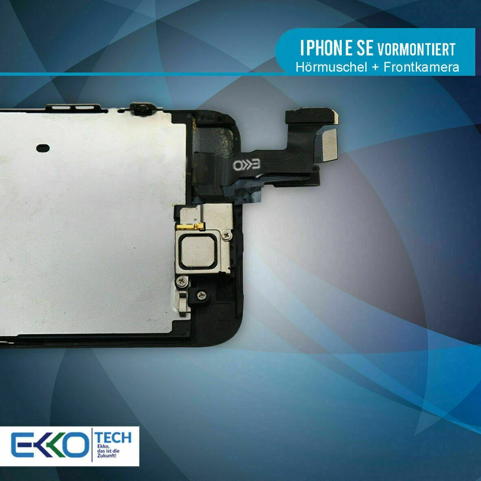 ✅ Original Display Komplett Vormontiert für iPhone 5S / SE Retina LCD Schwarz ✅ - Bild 4 von 4