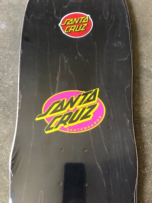 New Santa Cruz Claus Grabke Melting Clock Reissue Skateboard Deck