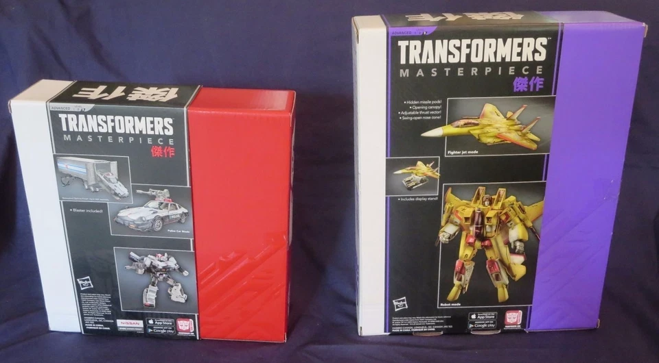 TRANSFORMERS MASTERPIECE SUNSTORM MP-05 & PROWL MP-04 TRU EXCLUSIVE DECEPTICON - Image 2 of 3