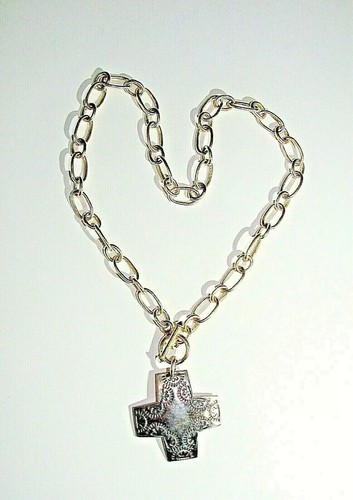 SILPADA STERLING SILVER CROSS CHAIN 