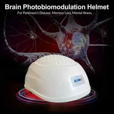 ZJZK 810nm 280 Treatment Helmet Infrared Light Therapy Device for Brain Illiness