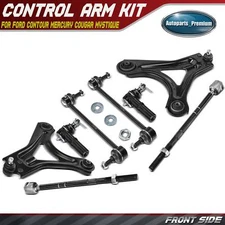 8x Front Control Arm w/ Ball Joint Sway Bar Link for Ford Contour Mercury Cougar