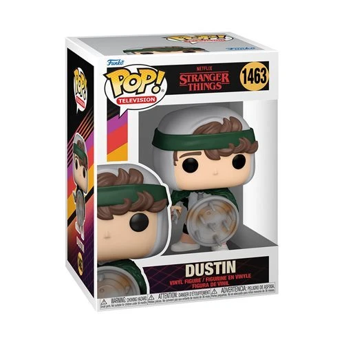 FUNKO POP! Stranger Things Season 4 Dustin with Shield #1457