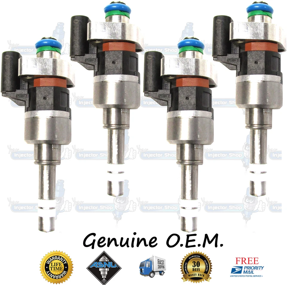 Reman Genuino OEM Chevy Cruze Equinox GDI 1.4L 1.5L 6x Inyectores de Combustible 55577403 Foto 2 de 4