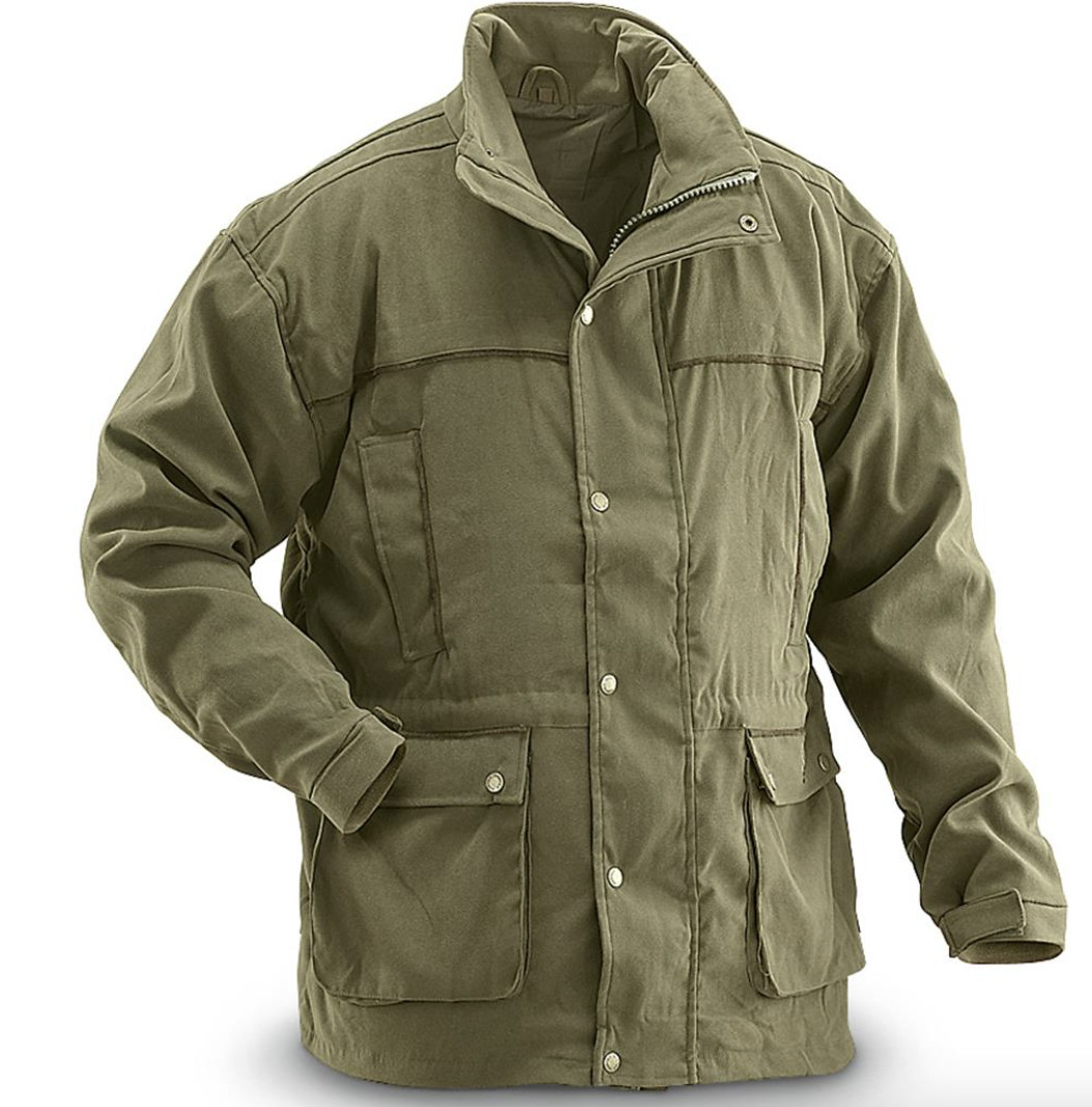 Military Hunting Jacket Huntex OD Green Windproof BRAND NEW