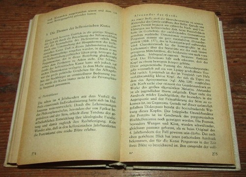KUNSTGESCHICHTE Abriss der Griechischen und Römischen Kunst 1970 ZINSERLING - 第 8/15 張圖片