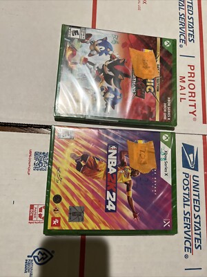 Xbox Game (2) SonicShadow Generations And NBA 2K24 Kobe Bryant Edition 