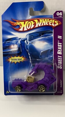 RODZILLA HOT WHEELS STREET BEAST II SERIES #04/04 1/64 2007 #068/156 PURPLE