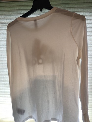 ADIDAS CLASSIC LOGO TEE SHIRT WHITE WOMENS 2XL LONG SLEEVE NEW W/ TAGS - Picture 3 of 3