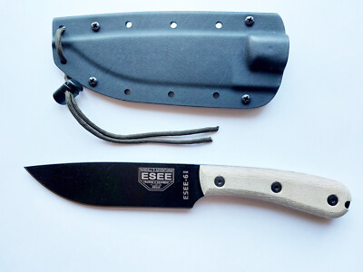 ESEE-6HM-K Model 6 Outdoormesser Fartenmesser Jagdmesser 1095HC-Stahl 29,8 cm