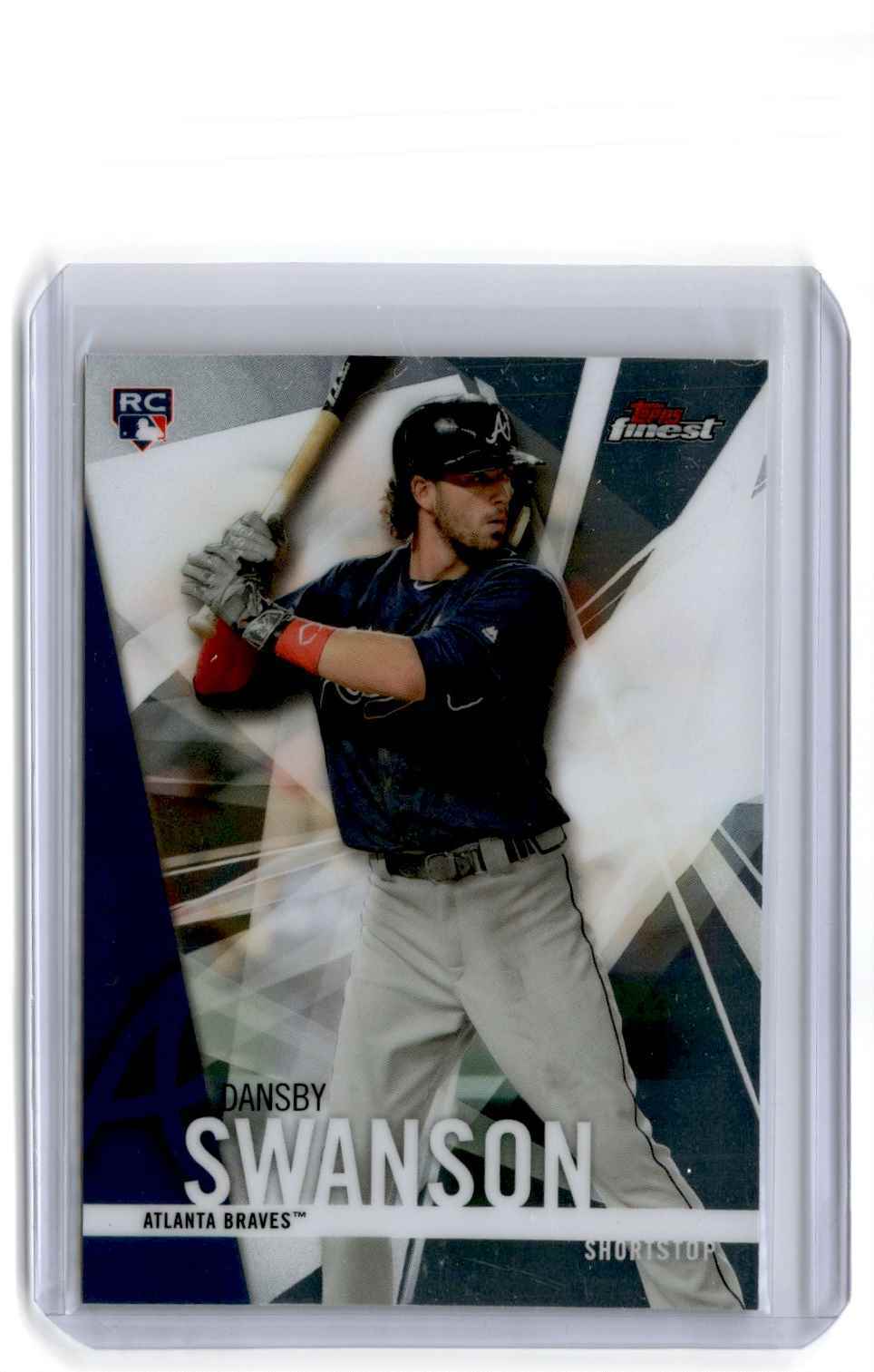 2017 Topps Finest Dansby Swanson Rookie Atlanta Braves #32
