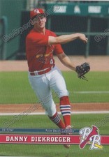 2017 Palm Beach Cardinals Danny Diekroeger RC Rookie St Louis