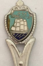 Vintage Souvenir Spoon US Collectible Connecticut