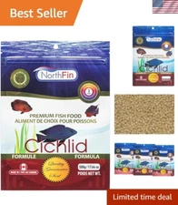 Nutrient-Packed 500g Cichlid Food: Slow Sinking, Bi-Product Free Pellets