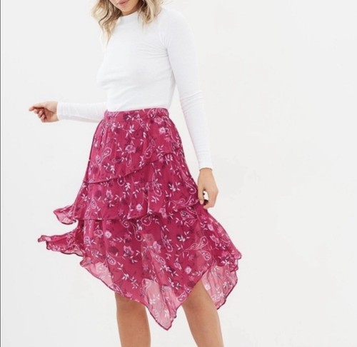steele floral skirt