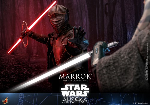 Figura de acción Hot Toys TMS117 Star Wars Ahsoka - Marrok 1/6 en stock nueva - Imagen 16 de 20