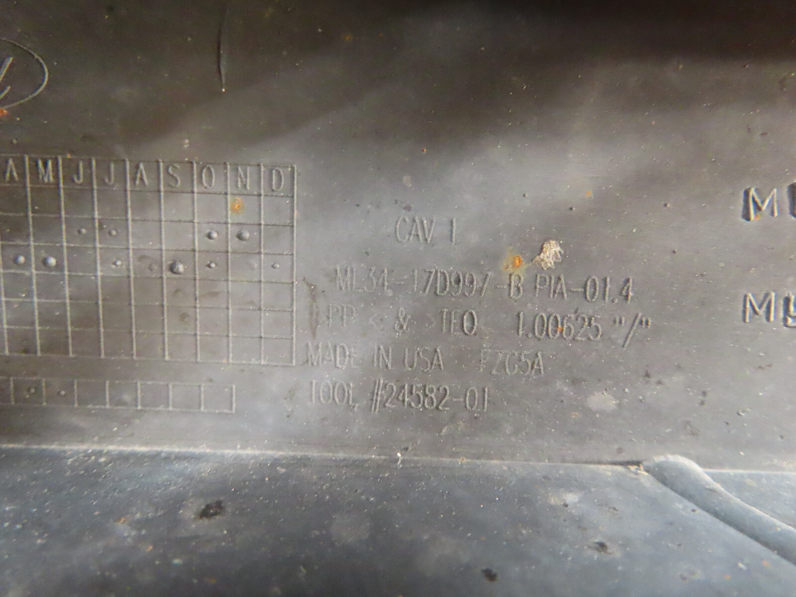 20212023 FORD F150 FRONT LOWER AIR DAM BUMPER VALANCE COVER OEM ML34