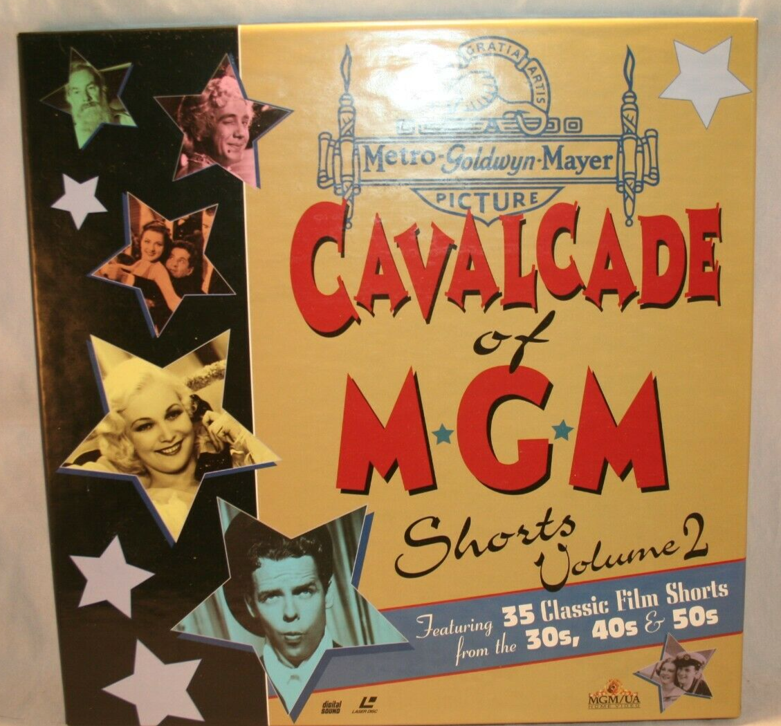 Laserdisc d * Cavalcade of MGM Shorts * 35 Classic Film Laserdisc d * Cavalcade of MGM Shorts * 35 Classic Film