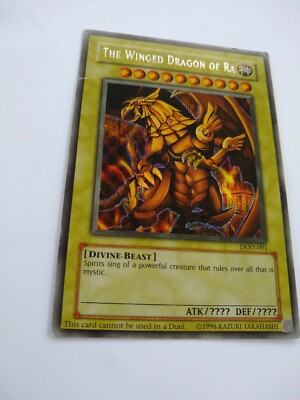 THE WINGED DRAGON OF RA - DOD-001 - Secret Rare Holo Foil YuGiOh Card | eBay THE WINGED DRAGON OF RA - DOD-001 - Secret Rare Holo Foil YuGiOh Card | eBay