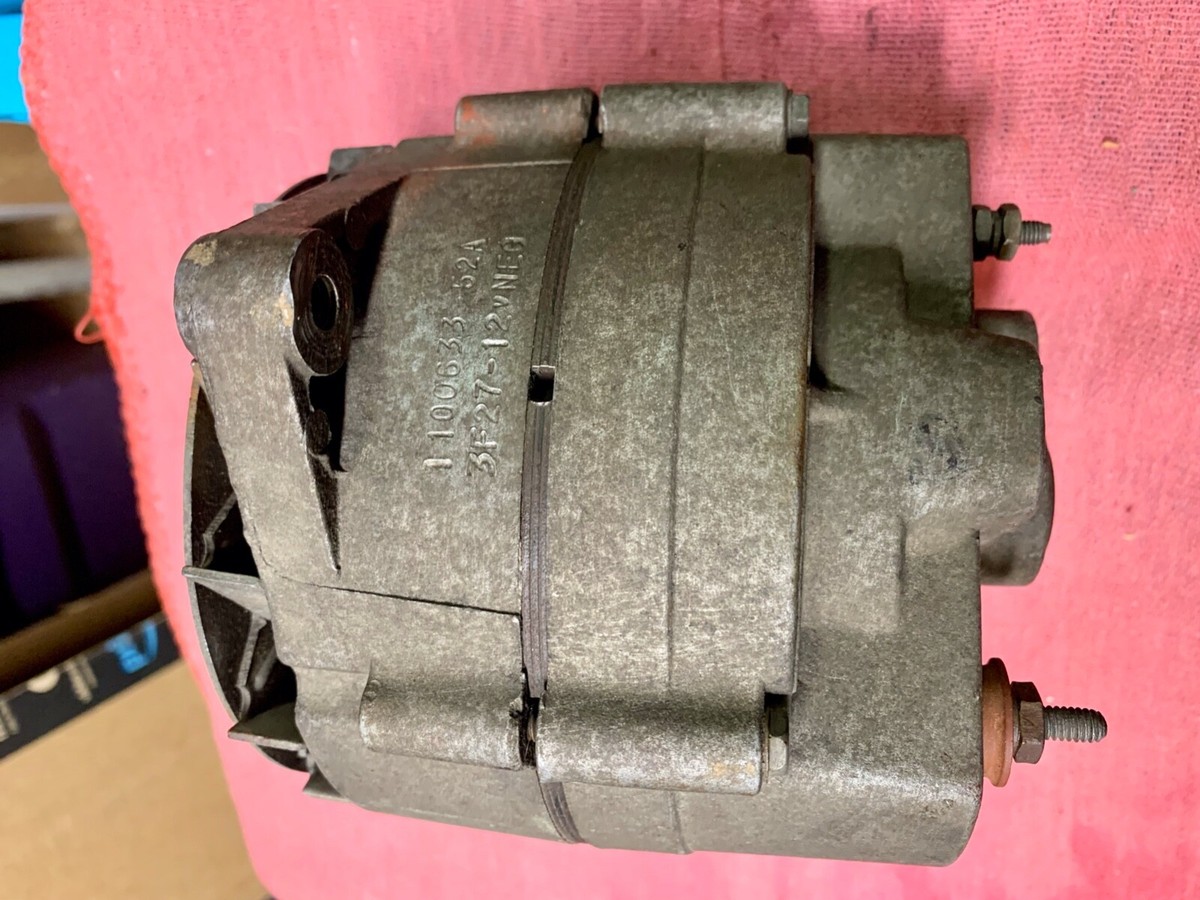 GENUINE GM 1963 CHEVROLET & CORVETTE 1100633 52 AMP ALTERNATOR