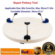 Pottery Wheel Ceramic Trim Holder Centers Clip Polymer Scraping Repair Tool USA