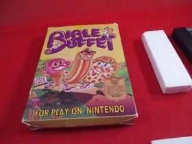 Bible Buffet (Nintendo Entertainment System, 1993) NES COMPLETE w/ Box manual