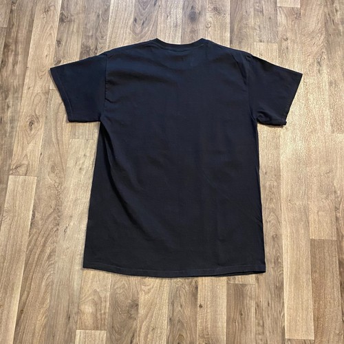 Camiseta para hombre Liquid Blue Tiger gráfica mediana negra - Imagen 3 de 5