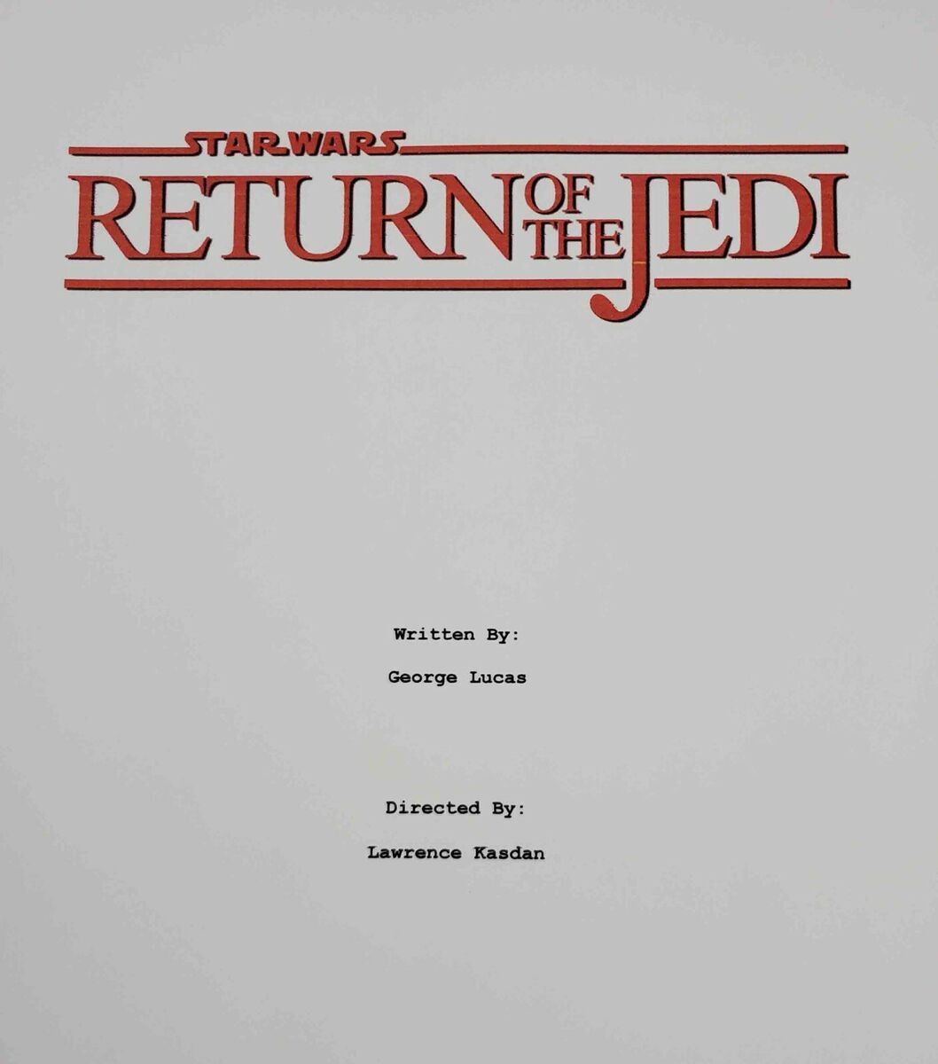 Star Wars: Return of the Jedi's Original Title Was a Total