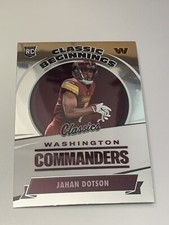 2022 Classics H2 Classic Beginnings #CB-13 Jahan Dotson - Washington Commanders