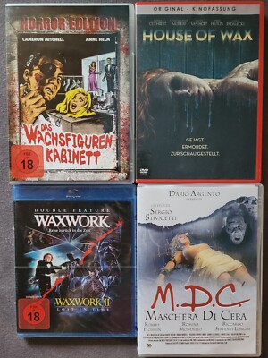 Das Wachsfigurenkabinett/House of Wax/Waxwork 1+2/Wax Mask(italienische Version)