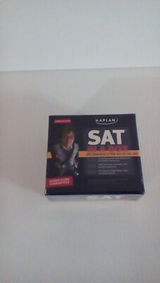Kaplan SAT In A Box Third Edition 600 Flashcards Student Resource New 