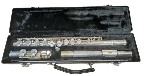 Vintage Gemeinhardt Model M2 Flute Elkhart Ind. + Hard Case | eBay