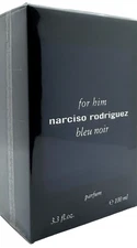 NARCISO RODRIGUEZ FOR HIM BLEU NOIR PARFUM SPRAY MEN 3.3 Oz / 100 ml BRAND NEW!