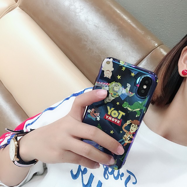 Cartoon Disney Toy Story Alien Sparkle case Cover for iPhone XR 7 8P SE(2020) Xs | eBay