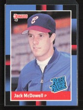 1988 Donruss #47b Jack McDowell Chicago White Sox Rookie