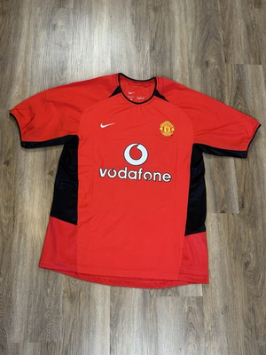 #ad Nike Manchester United 2002 2004 Ryan Giggs #11 Home Soccer Jersey Red Mens 2XL $59.99