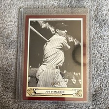 2005 Upper Deck Origins Old Judge RED Parallel Joe DiMaggio #146 /99 Yankees HOF