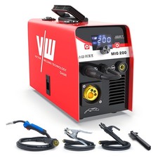 MIG 200 di saldatrice combinata con MCU e display,per Saldatura con e Senza Gas