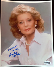 BARBARA WALTERS SIGNED AUTOGRAPHED 8X10 PHOTO THE VIEW TODAY ABC NEWS JSA