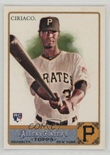 2011 Topps Allen & Ginter's Factory Set Glossy 460/999 Pedro Ciriaco #34 4g8